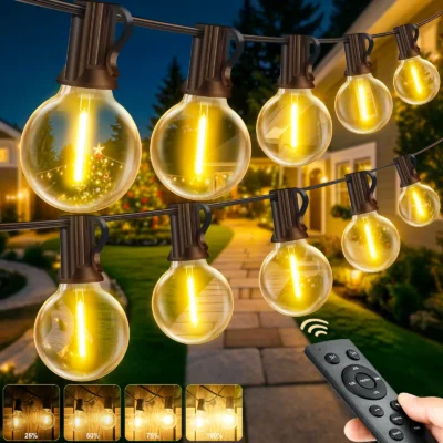 Bistro | Outdoor String Lights - Shatterproof G40 & Festoon