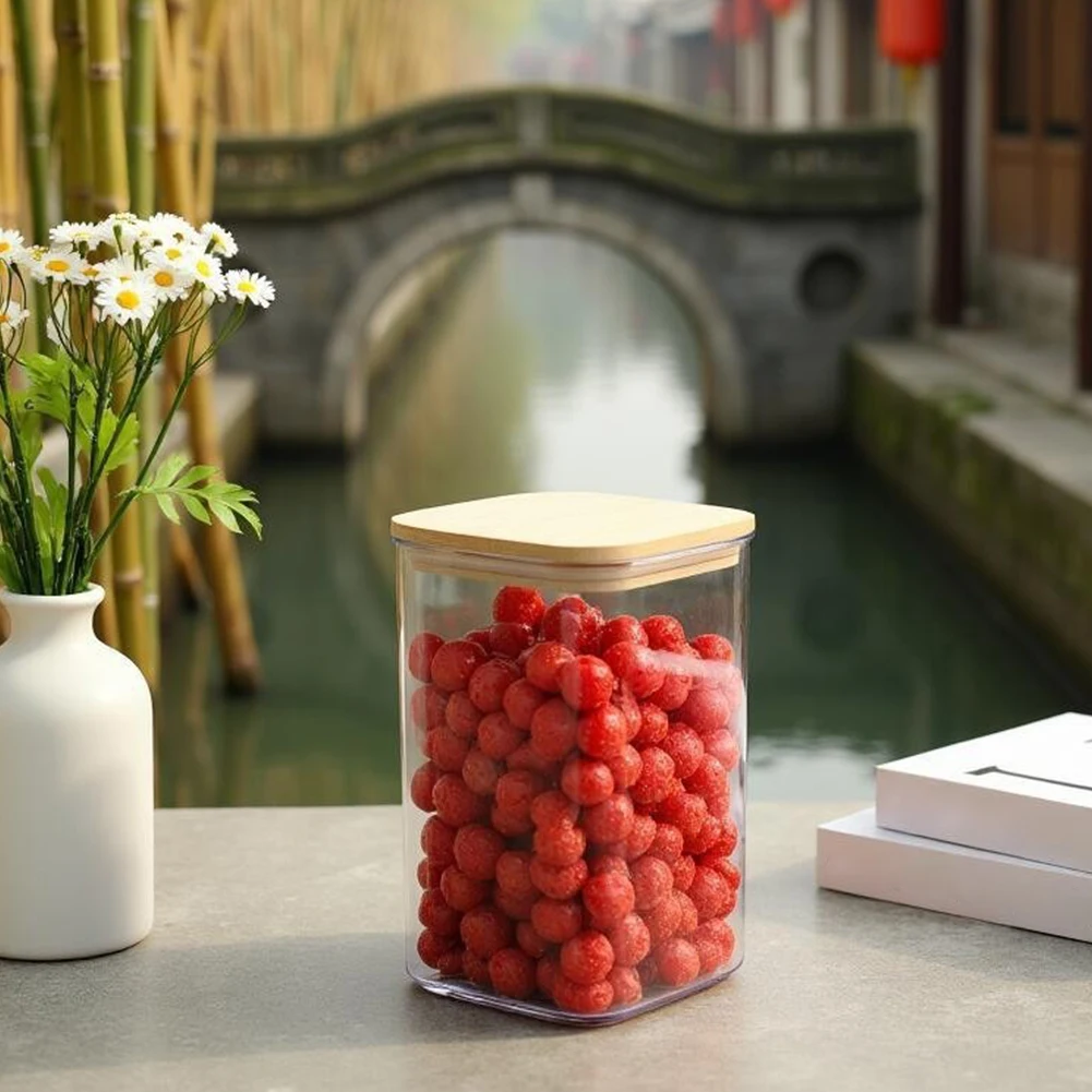 PantryStore | Stackable Pantry Jars - 7-Piece Airtight Set & EcoLuxe - Image 2