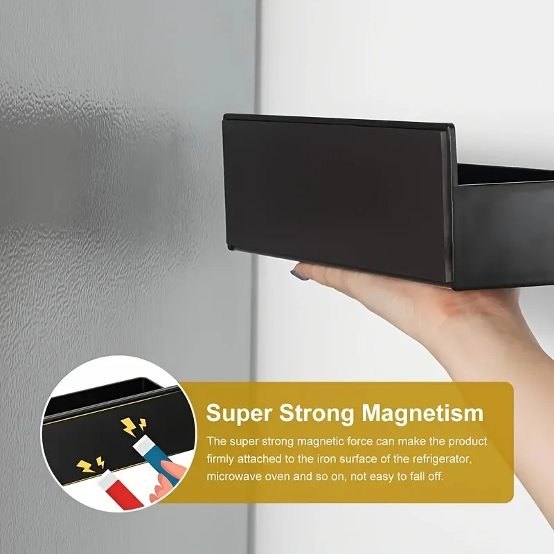 SpiceGrid | Magnetic Fridge Spice Rack - 2-Piece & Heavy Duty Organiser - Image 5