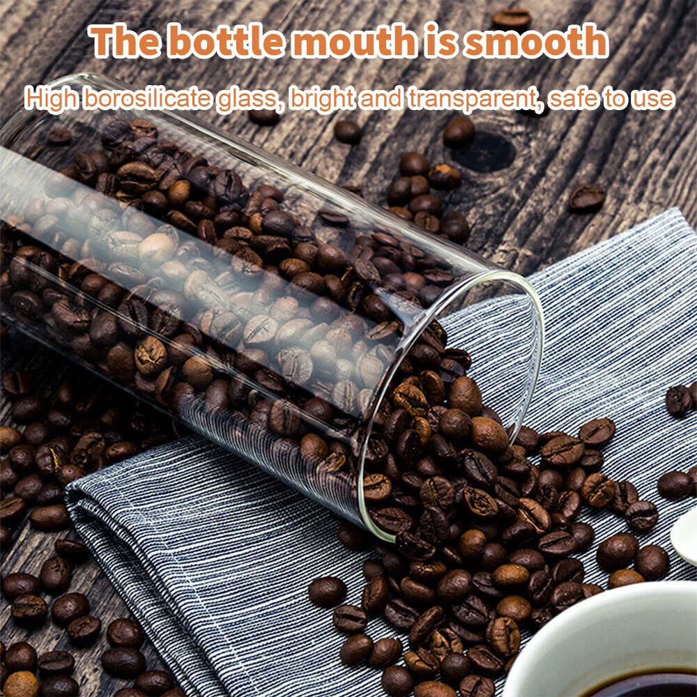 BambooSeal | Glass Spice Jars - 10-Piece Set & Bamboo Lids - Image 9