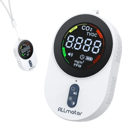 Portable CO2 Air Quality Monitor: Respiratory Wellness for the Modern Home